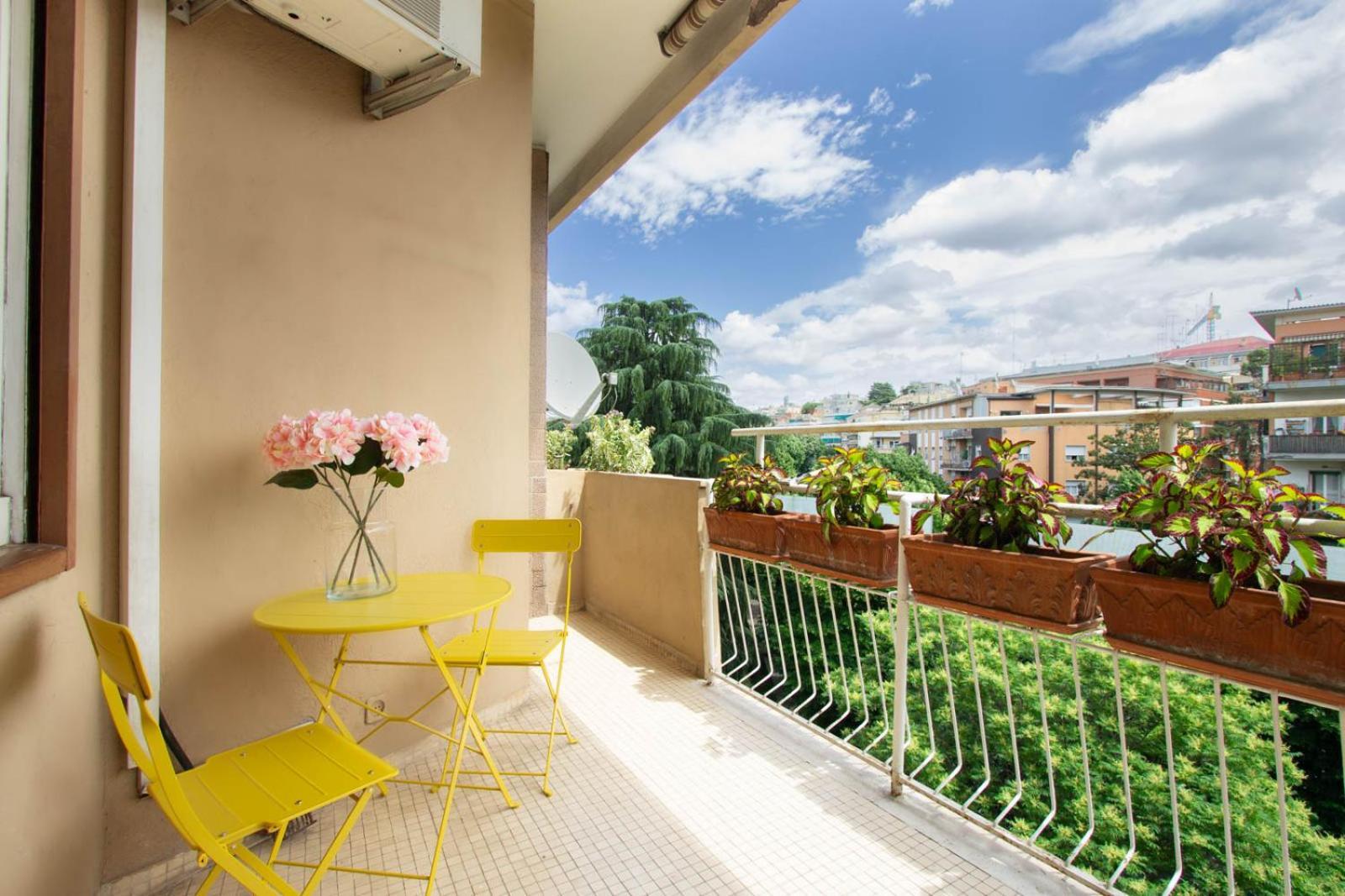 Апартаменты Balduina Retreat Terrace Рим Экстерьер фото